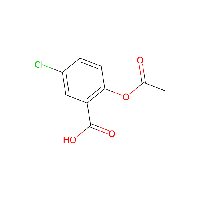 2-(乙酰氧基)-5-氯苯甲酸