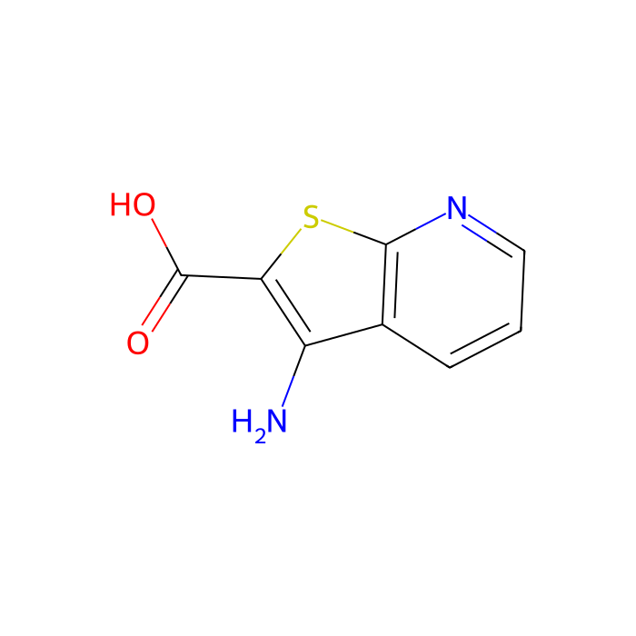 3-氨基噻吩并[2,3-b]吡啶-2-羧酸