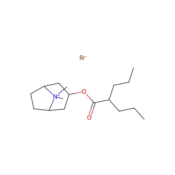 Anisotropine Methylbromide, 肌卡因乙酰胆碱受体 M1 拮抗剂