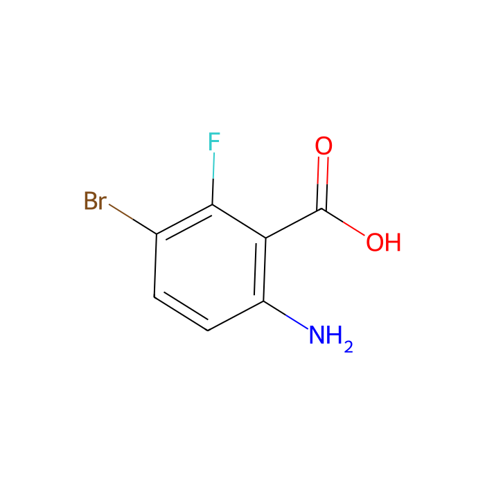 6-氨基-3-溴-2-氟苯甲酸