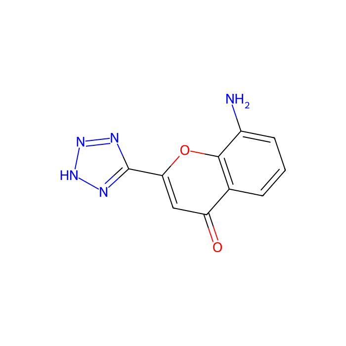 8-氨基-2-(1H-四唑-5-基)-4H-1-苯并吡喃-4-酮