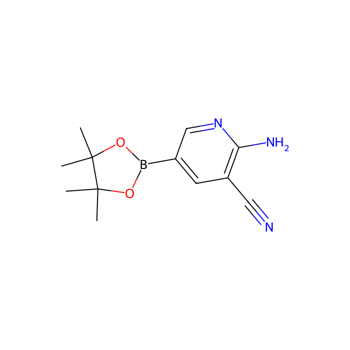 2-氨基-5-(4,4,5,5-四甲基-1,3,2-二氧杂环戊硼烷-2-基)氰吡啶