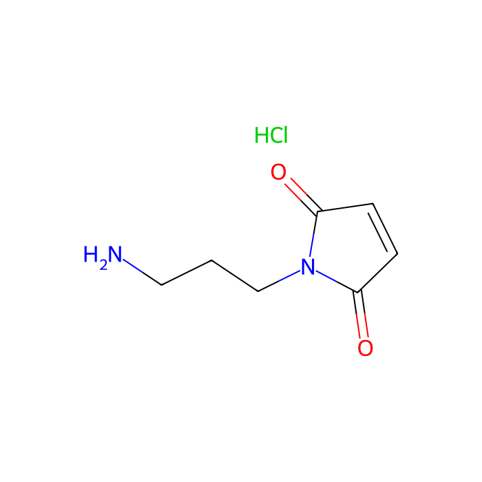 1-(3-氨基丙基）-1H-吡咯-2,5-二酮盐酸盐