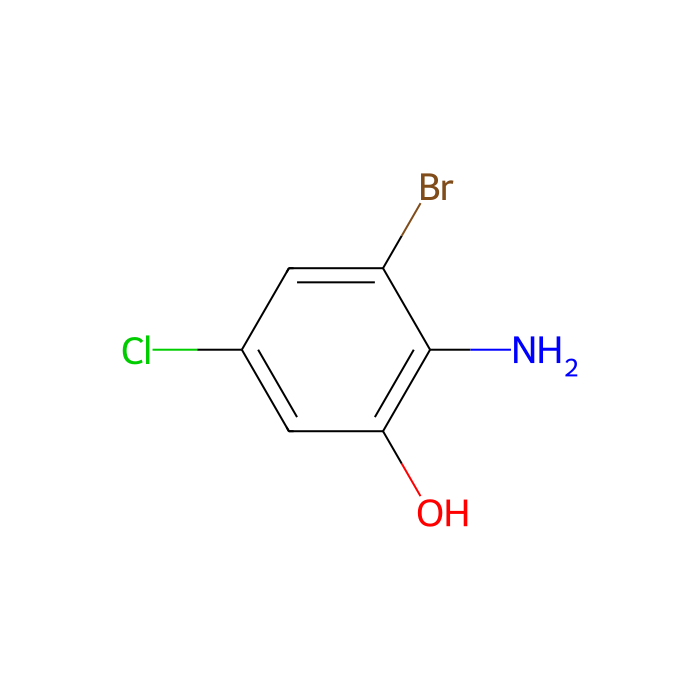 2-氨基-3-溴-5-氯苯酚
