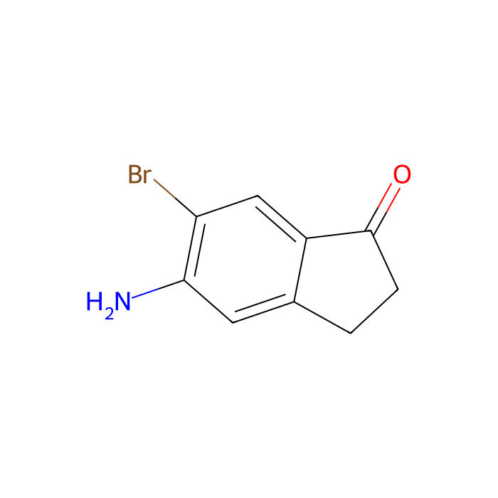5-氨基-6-溴-2,3-二氢-1H-茚-1-酮