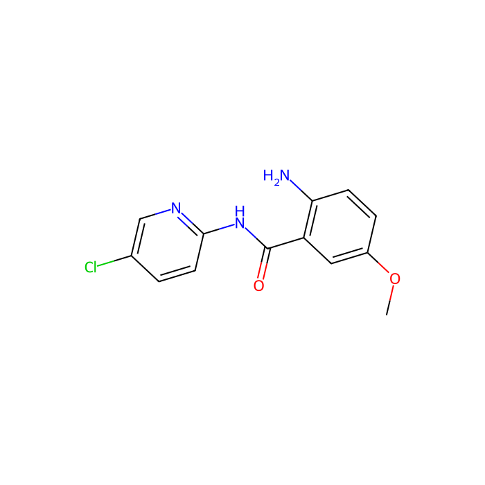 N-(5-氯-2-吡啶)-5-甲氧基-2-氨基苯甲酰胺