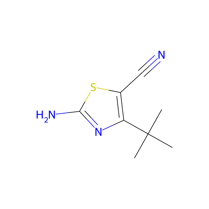 2-氨基-4-(叔丁基)噻唑-5-甲腈