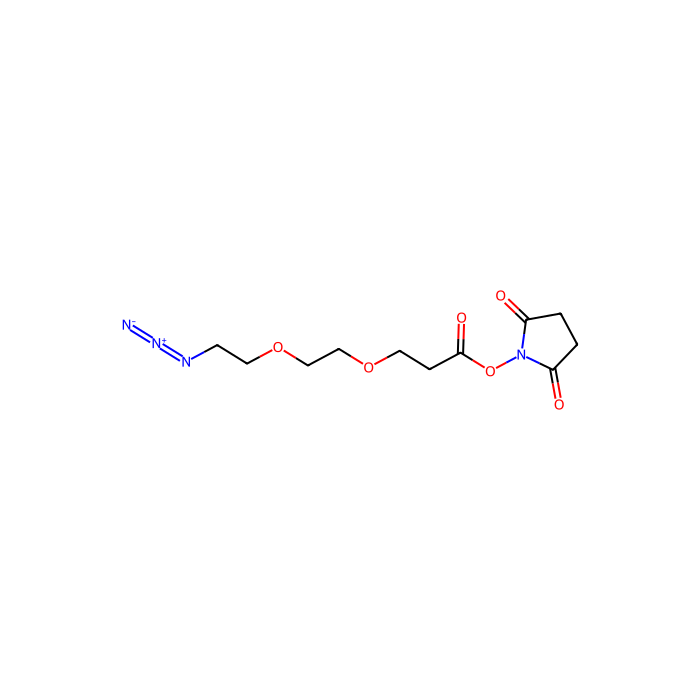 叠氮基-PEG2-琥珀酰亚胺酯