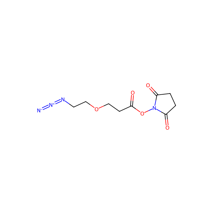 叠氮基-PEG1-琥珀酰亚胺酯