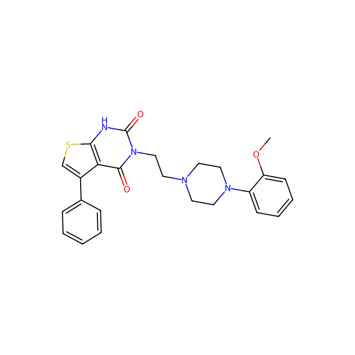 A-119637, α 1A 肾上腺素受体拮抗剂；α 1B 肾上腺素受体拮抗剂；α 1D 肾上腺素受体拮抗剂