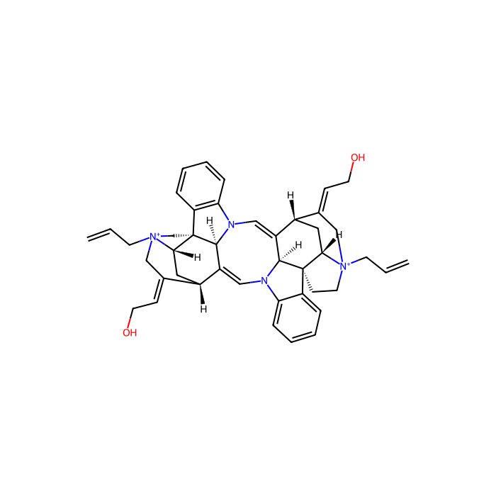 alcuronium, 肌卡因乙酰胆碱受体 M2 正性异位调节剂