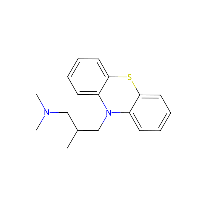alimemazine, H 1 受体拮抗剂