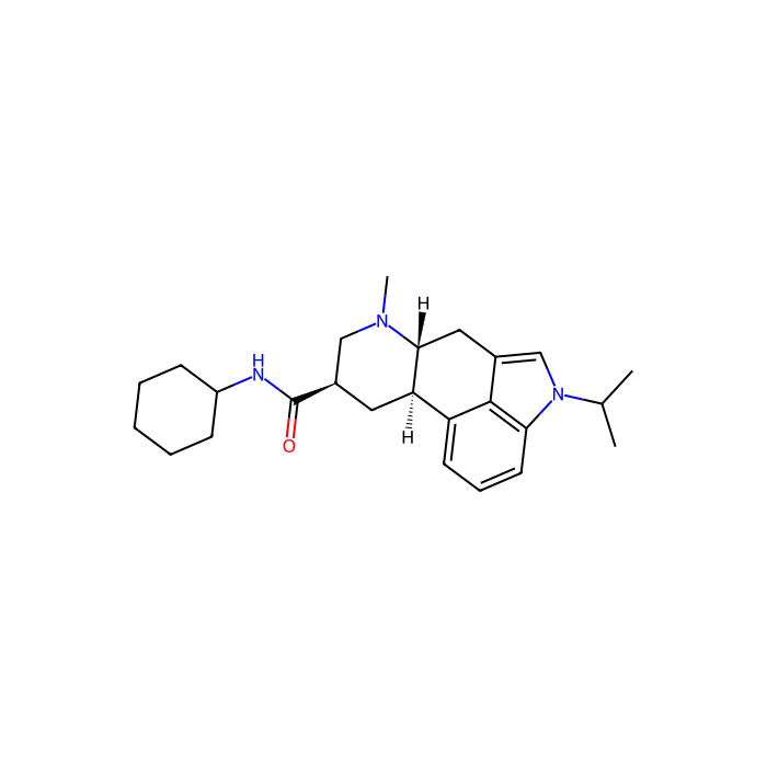amesergide, 5-HT 2A 受体拮抗剂；5-HT 2B 受体拮抗剂