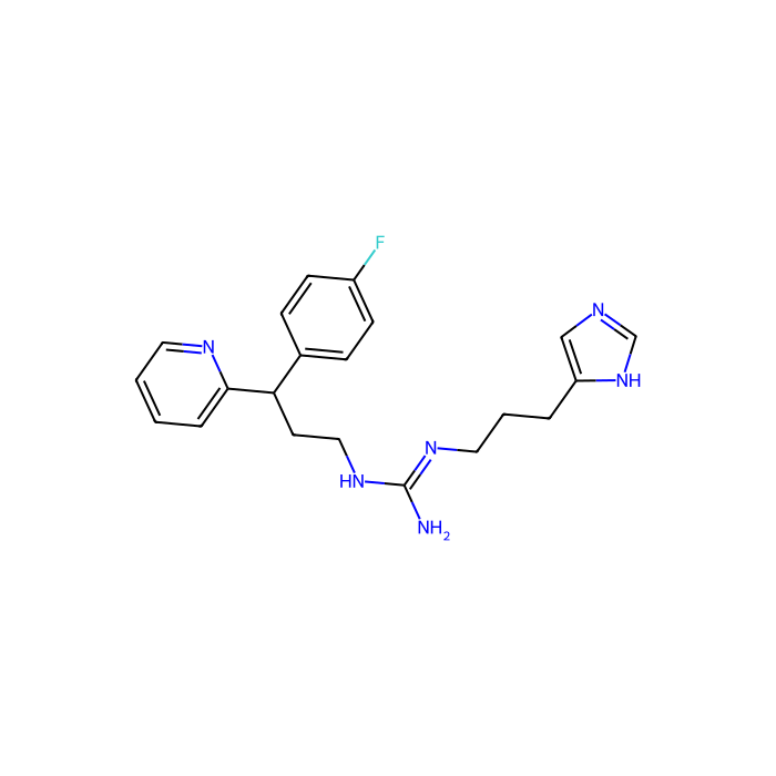 arpromidine, H 1 受体拮抗剂；H 2 受体激动剂