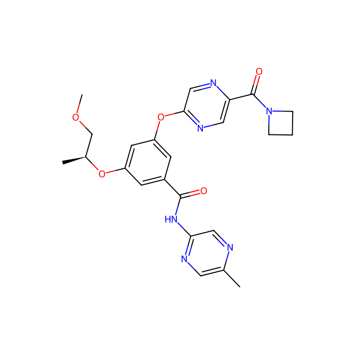 AZD1656, 六磷酸酶 IV 型激活剂