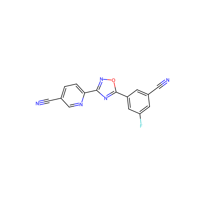 AZD6538, mGlu 5 受体的异构调节剂
