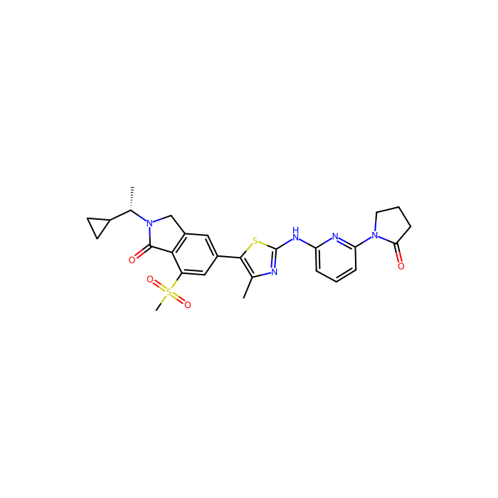 AZD8154, 磷脂酰肌醇-4;5-二磷酸 3-激酶催化亚基 alpha 抑制剂；磷脂酰肌醇-4;5-二磷酸 3-激酶催化亚基 beta 抑制剂；磷脂酰肌醇-4;5-二磷酸 3-激酶催化亚基 delta 抑制剂；磷脂酰肌醇-4;5-二磷酸 3-激酶催化亚基 gamma 抑制剂