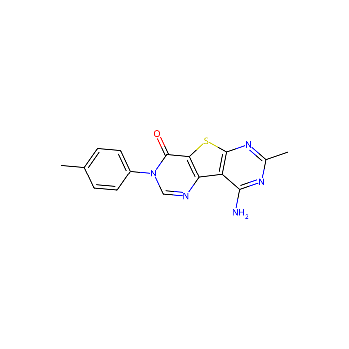 13-amino-11-methyl-5-(4-methylphenyl)-8-thia-3,5,10,12-tetraazatricyclo[7.4.0.0^{2,7}]trideca-1(13),2(7),3,9,11-pentaen-6-one, mGlu 1 受体的异构调节剂