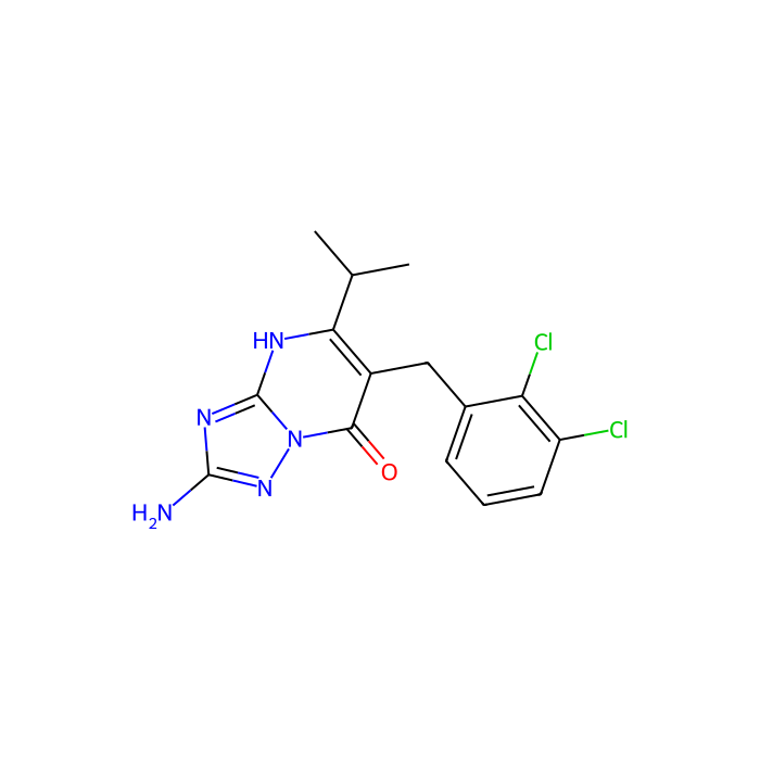 2-Amino-6-(2,3-dichlorobenzyl)-5-isopropyl[1,2,4]triazolo[1,5-a]pyrimidin-7(4H)-one, CCR2 的异构调节剂;CCR5 的异构调节剂