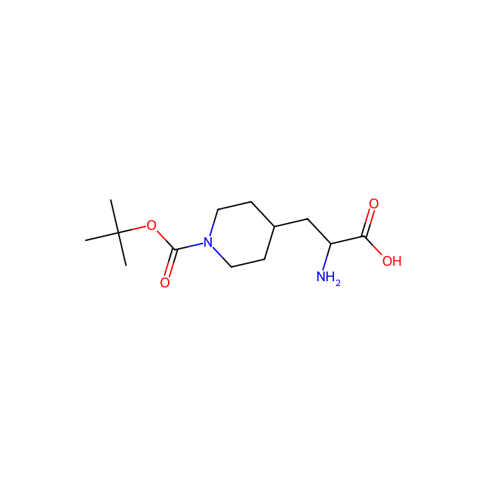 (2R)-2-amino-3-{1-[(tert-butoxy)carbonyl]piperidin-4-yl}propanoic acid