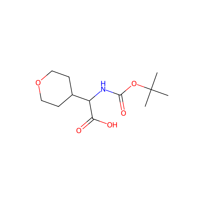 (2R)-2-{[(tert-butoxy)carbonyl]amino}-2-(oxan-4-yl)acetic acid