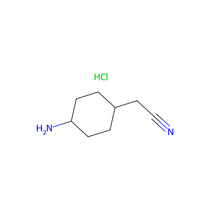 2-[trans-4-aminocyclohexyl]acetonitrile hydrochloride