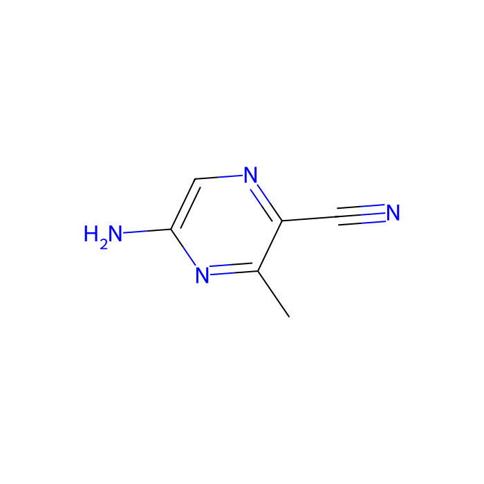 5-amino-3-methyl-pyrazine-2-carbonitrile