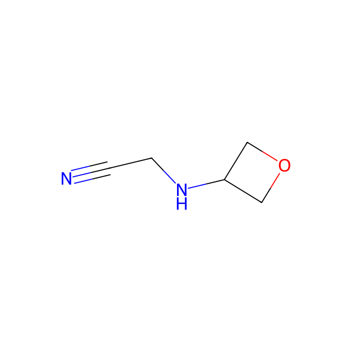 2-(oxetan-3-ylamino)acetonitrile