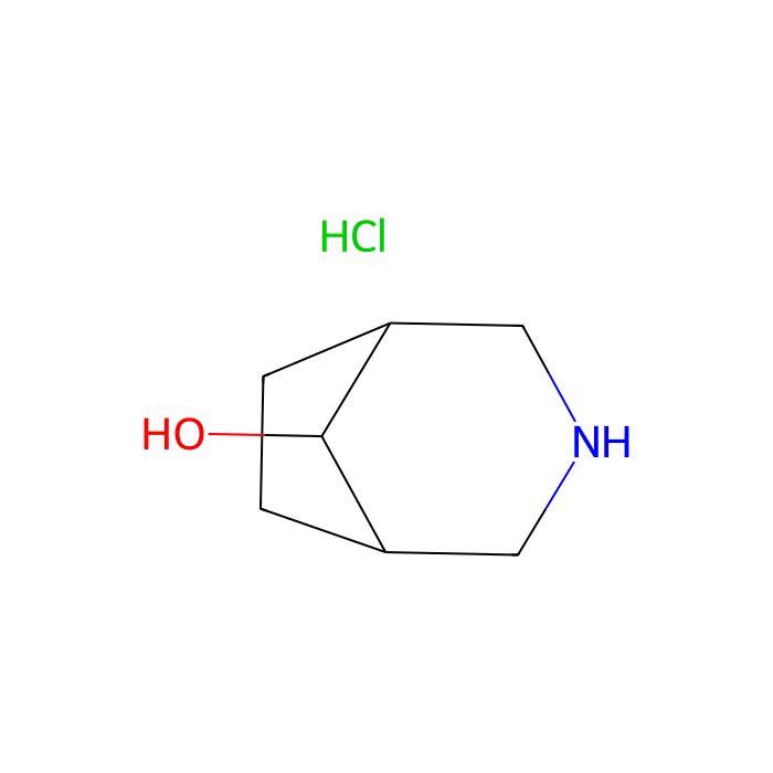 3-azabicyclo[3.2.1]octan-8-ol;hydrochloride