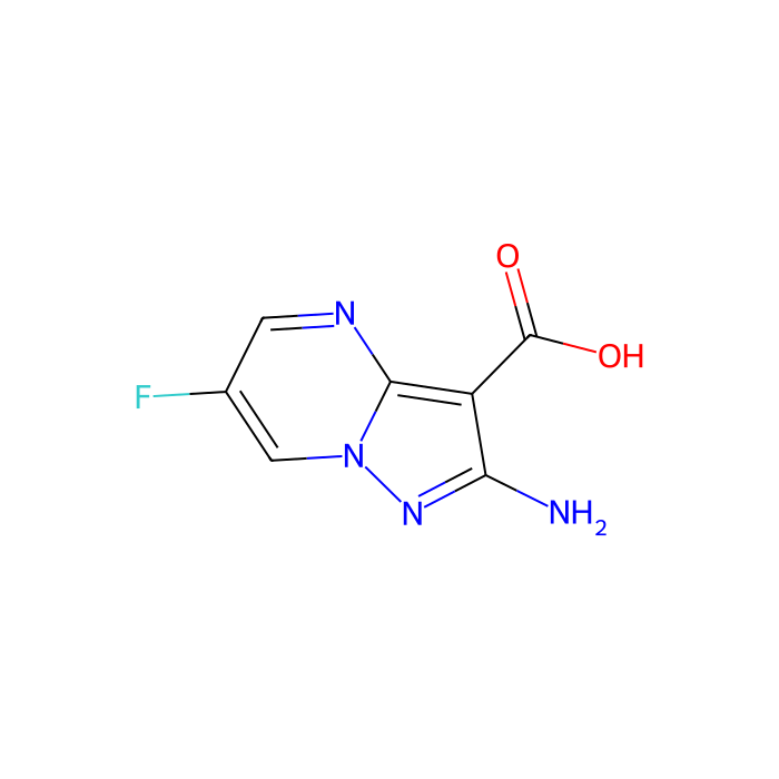 2-amino-6-fluoropyrazolo[1,5-a]pyrimidine-3-carboxylic acid