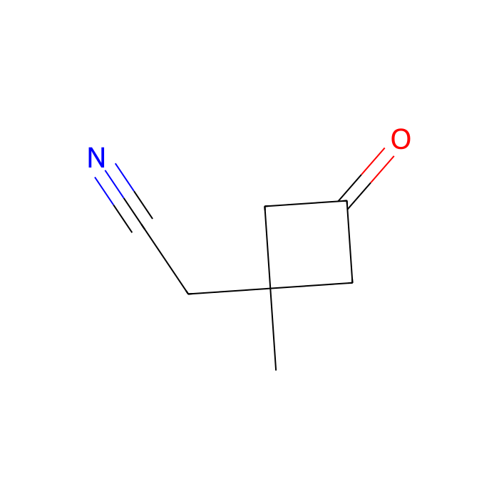 2-(1-methyl-3-oxocyclobutyl)acetonitrile