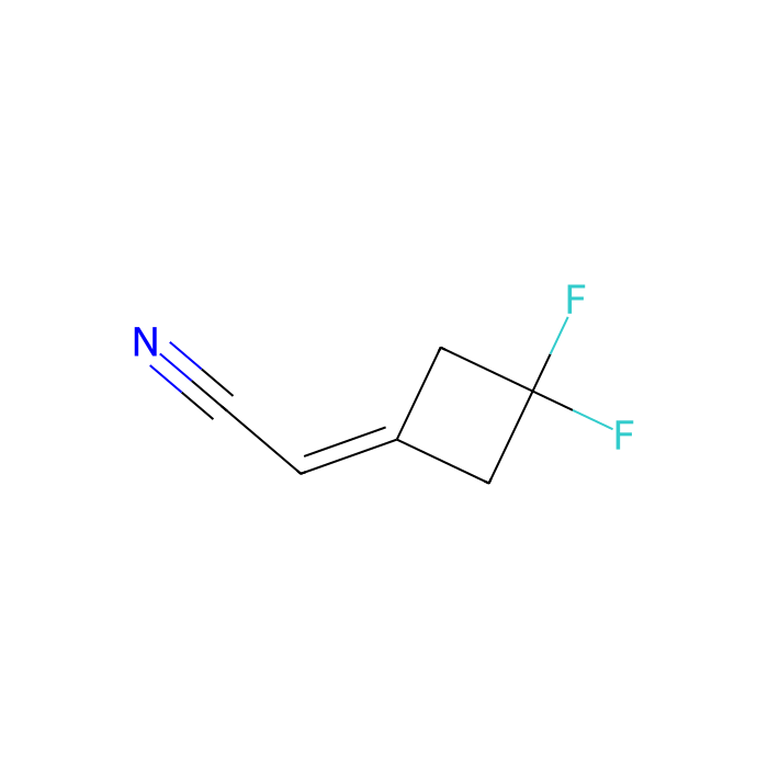 2-(3,3-difluorocyclobutylidene)acetonitrile