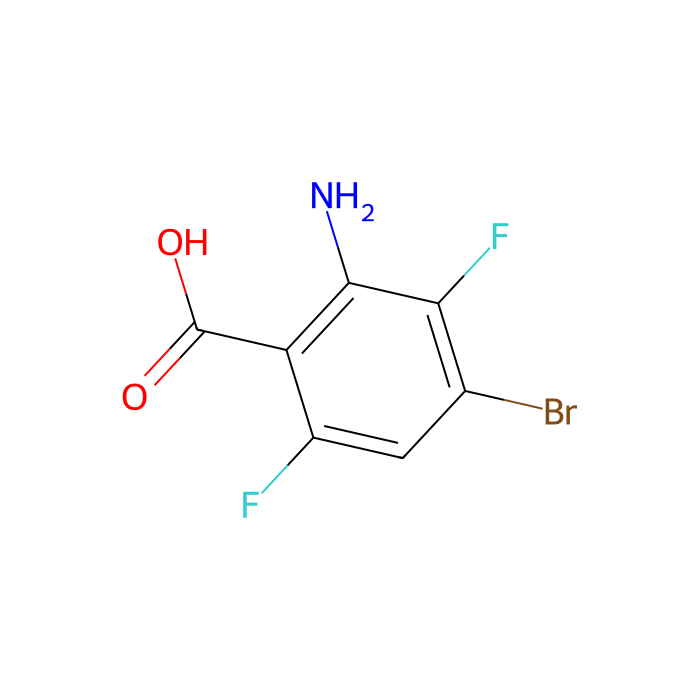 2-amino-4-bromo-3,6-difluoro-benzoic acid