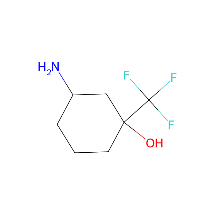(1R,3R)-3-amino-1-(trifluoromethyl)cyclohexanol