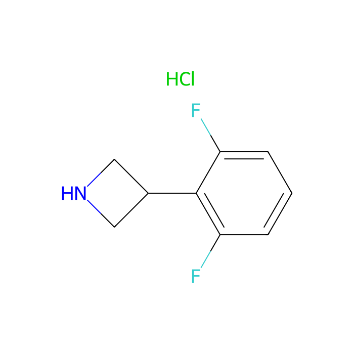 3-(2,6-difluorophenyl)azetidine;hydrochloride