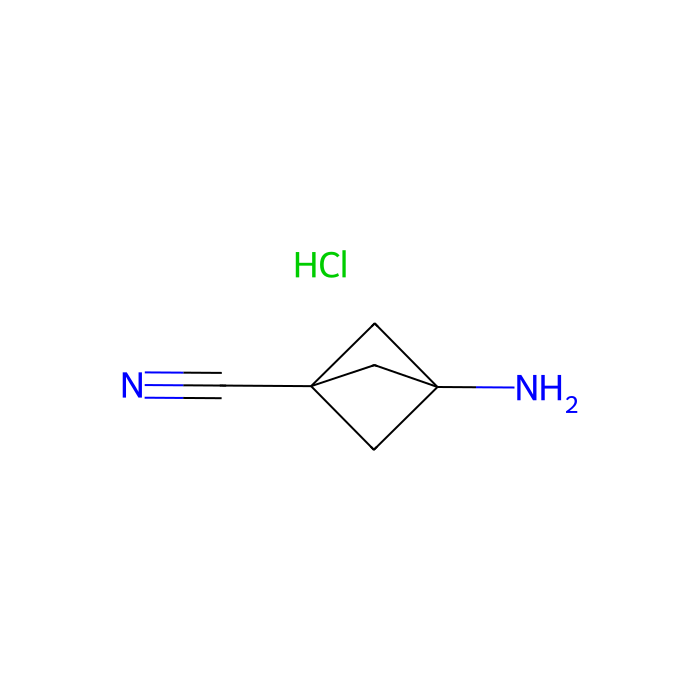 3-aminobicyclo[1.1.1]pentane-1-carbonitrile hydrochloride