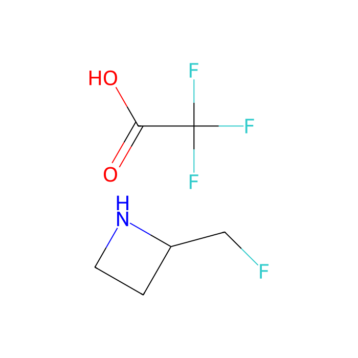 (2R)-2-(fluoromethyl)azetidine; trifluoroacetic acid