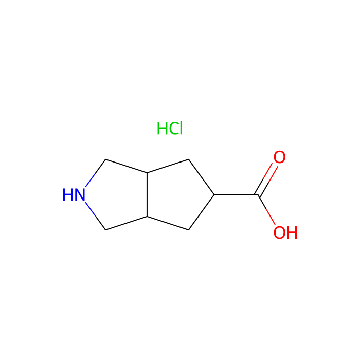 1,2,3,3a,4,5,6,6a-octahydrocyclopenta[c]pyrrole-5-carboxylic acid;hydrochloride