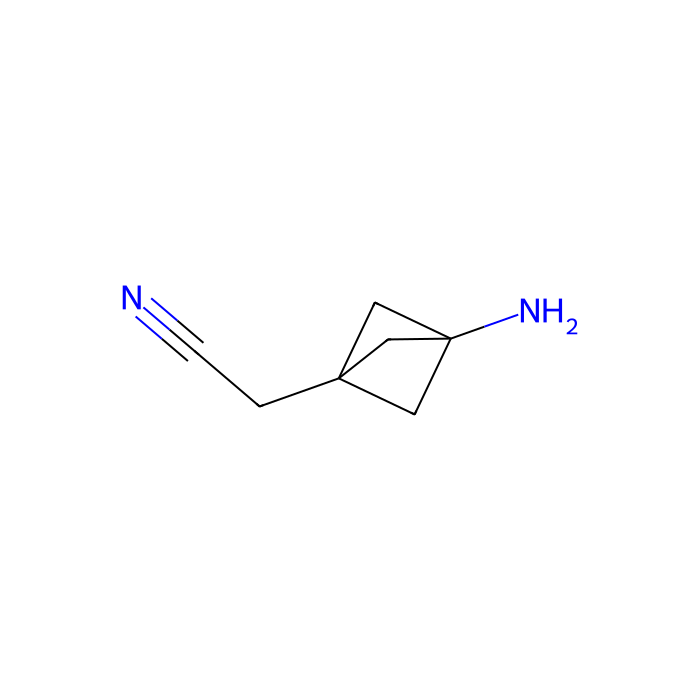 2-(3-amino-1-bicyclo[1.1.1]pentanyl)acetonitrile