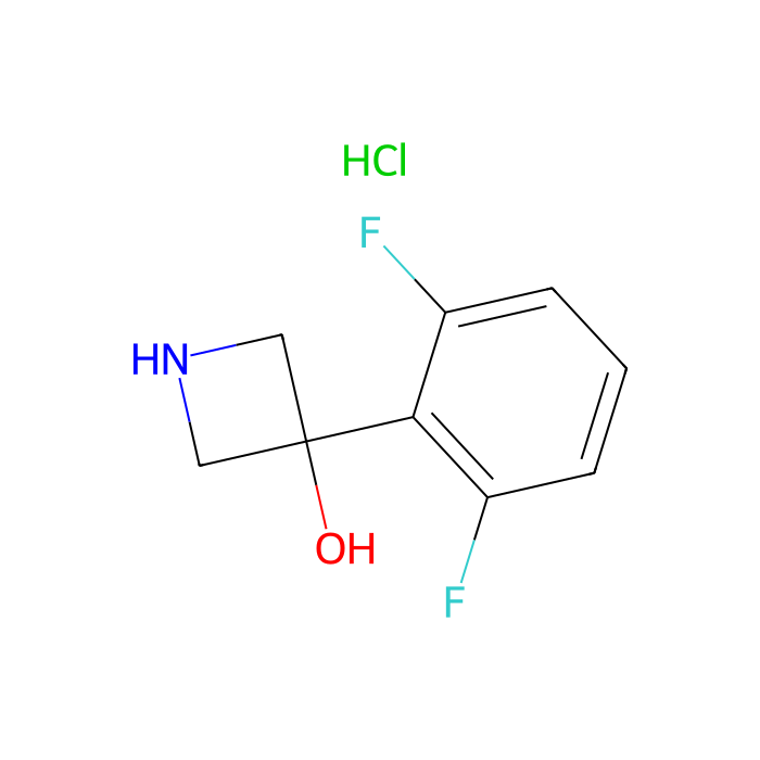 3-(2,6-difluorophenyl)azetidin-3-ol hydrochloride