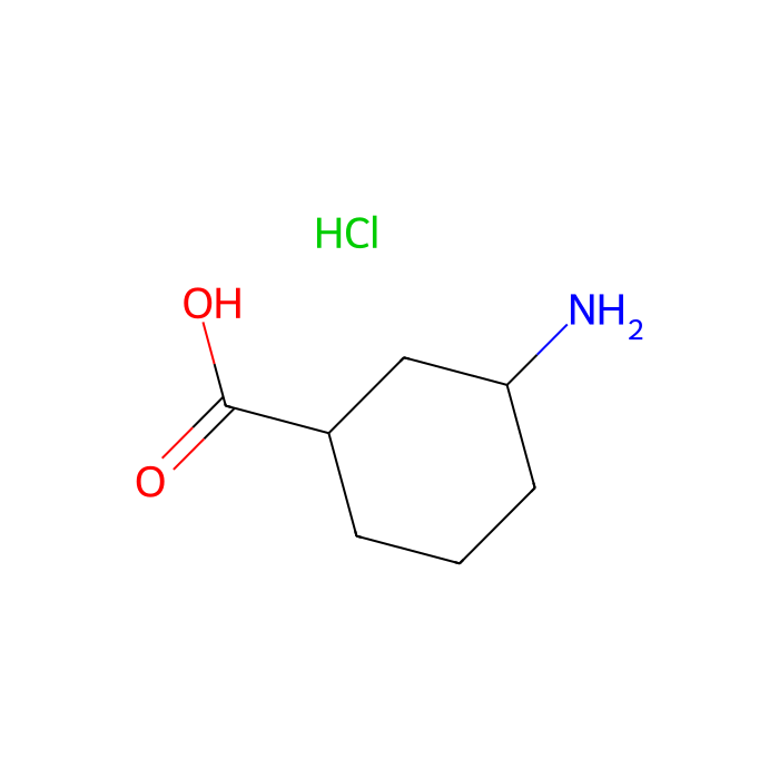(1R,3S)-3-aminocyclohexane-1-carboxylic acid hydrochloride