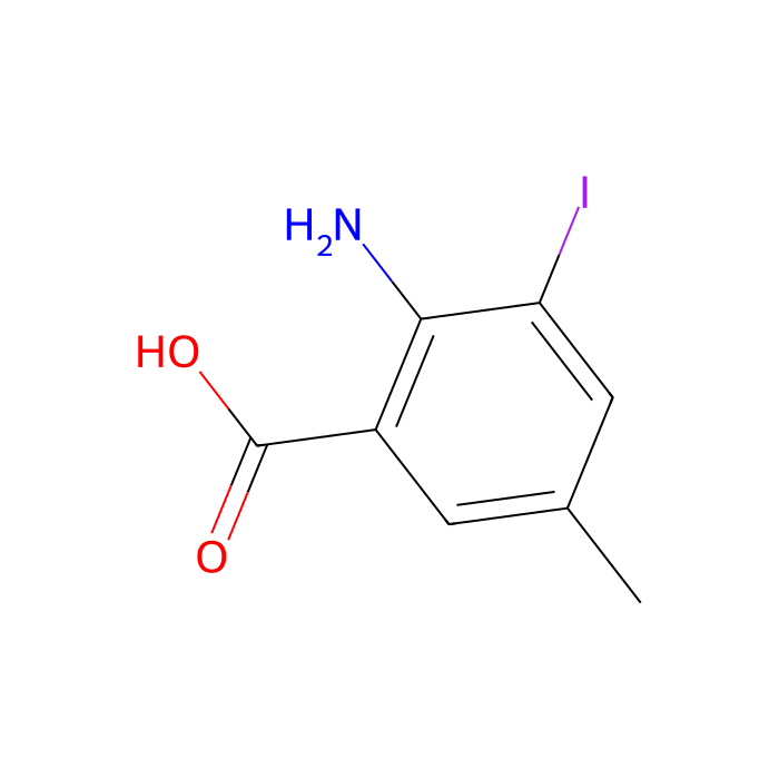 2-amino-3-iodo-5-methyl-benzoic acid