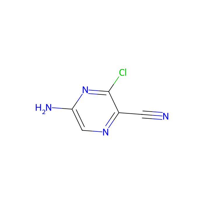 5-amino-3-chloropyrazine-2-carbonitrile