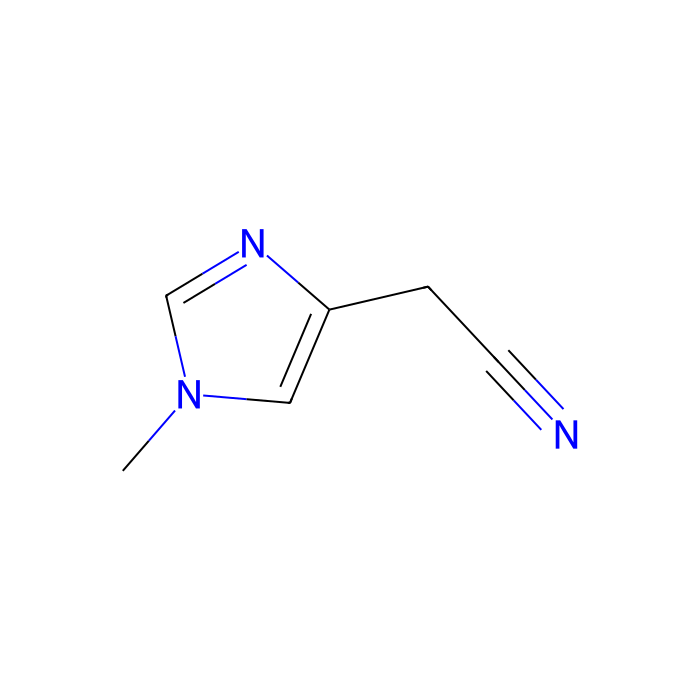 2-(1-methylimidazol-4-yl)acetonitrile