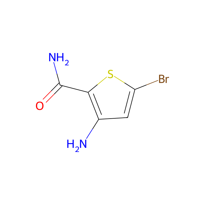 3-amino-5-bromothiophene-2-carboxamide