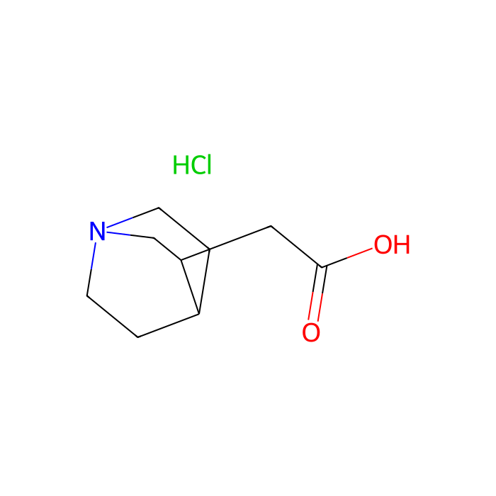 2-{1-azabicyclo[2.2.2]octan-3-yl}acetic acid hydrochloride