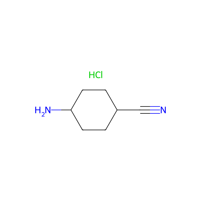 (1r,4r)-4-aminocyclohexane-1-carbonitrile hydrochloride
