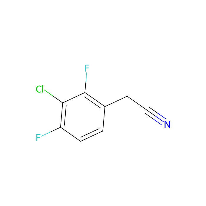 2-(3-chloro-2,4-difluorophenyl)acetonitrile