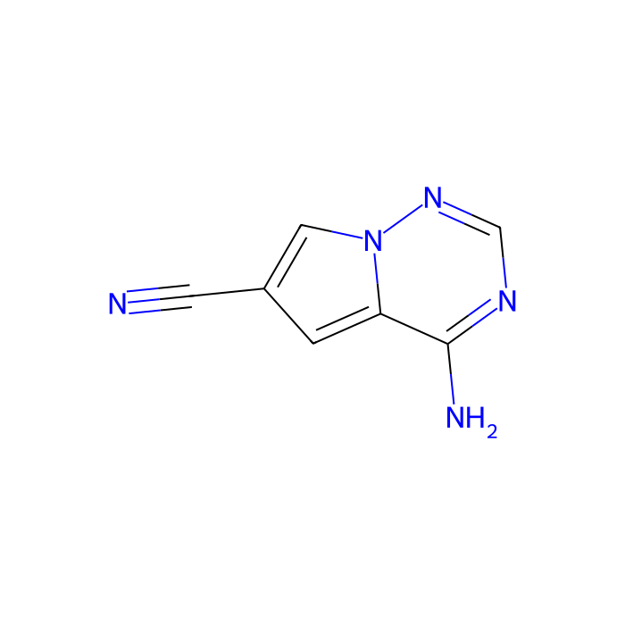 4-aminopyrrolo[2,1-f][1,2,4]triazine-6-carbonitrile