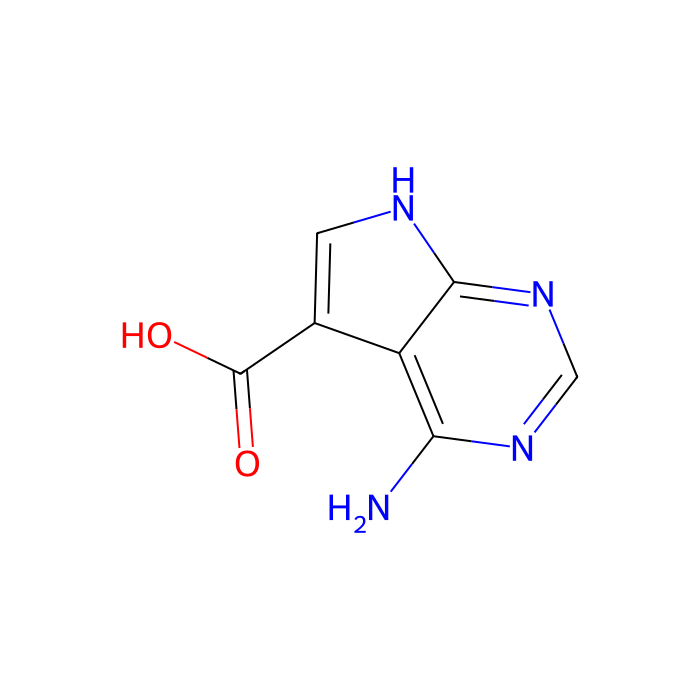 4-amino-7H-pyrrolo[2,3-d]pyrimidine-5-carboxylic acid
